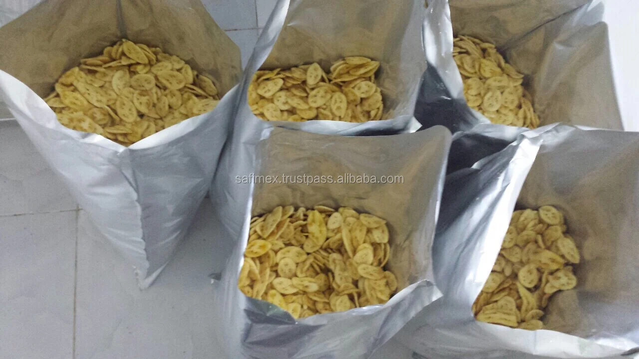No sugar added banana chips high quality from Vietnam/Vietnamese crispy banana chips with cheapest price from Vietnam supplier
