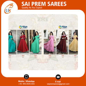 ชุดเดรสผ้าฝ้ายสำหรับผู้หญิงเสื้อคลุมสำหรับงานแต่งงานดีไซน์ล่าสุด - Product Image 6