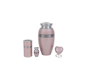 Urne de crémation en métal personnalisée faite à la main souvenir en laiton de haute qualité pour les cendres pour les fournitures funéraires - Product Image 1