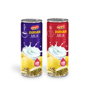 Jugo de Durian Recién Exprimido 330ml Enlatado 40 Brix Origen Vietnam Marca JOJONAVI Sin Conservantes - Product Image 1