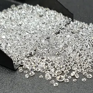 화이트 천연 1.7 ~ 2.7 MM VS 퓨리티 J K 컬러 다이아몬드 느슨한 근접 라운드 컷 광택 다이아몬드 소포