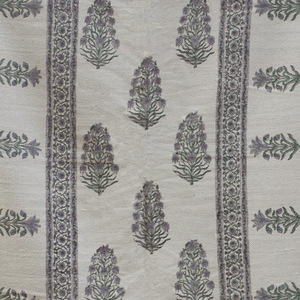 Alfombra de algodón con estampado dhurrie block - Product Image 3