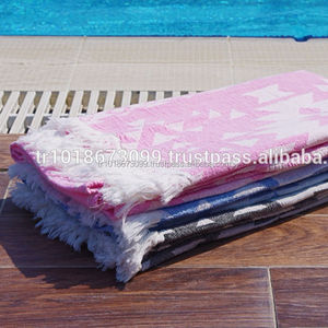 Kilim Pestemal Turc Serviettes de Hammam En Gros Turquie-Couverture de Plage et Serviette TTKLP-0001 - Product Image 2