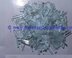 Natural Beryl de cristal piedras Azul Aguamarina - Product Image 6