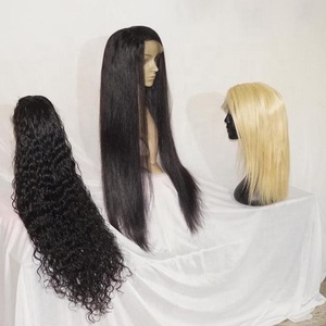 RAW Temple Perruque Full Lace Wig et Front Lace Wig à Donateur Unique Prêt à Expédier au Prix de Gros Petite Taille de Casquette Lisse de Qualité Supérieure - Product Image 2