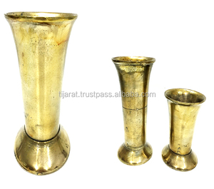 VASE de décoration de mariage/VASE ANTIQUE/VASE de fleur de décoration de jardin fait à la main en cuivre ANTIQUE fini LOGO personnalisé - Product Image 4