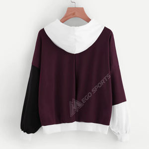 Sweatshirts à capuche en tricot pour femmes et adolescentes, taille plus, automne, manches longues, pull à capuche, haut, chemisier, surdimensionné - Product Image 3