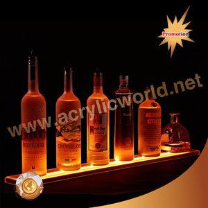 Led acrylique présentoir à vin/élégant présentoir acrylique pour le vin/un cercle présentoir acrylique pour le vin - Product Image 1