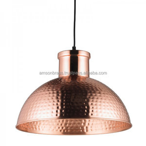 HAMMERED PENDANT LAMP PENDANT <b>LIGHT</b> NICKLE PLATED FINISHES HOME HOTEL INTERIOR DECORATION PENDANT LAMP - Product Image 2