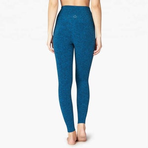 เลกกิ้งผสมหินอ่อนสำหรับผู้หญิง,เลกกิ้งขาอูฐเอวสูงผ้าสแปนเด็กซ์ไนลอนแฟชั่นปี2023 - Product Image 4