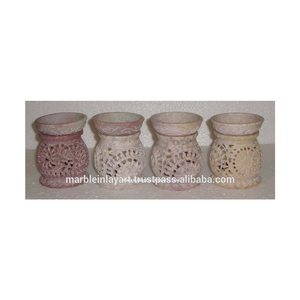 Natural Stone Oil Lamp - Product Image 1