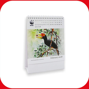 Bán Buôn Của Nhà Sản Xuất Mới Thiết Kế Nghệ Thuật Sơn Bàn Lịch Hàng Ngày Và Hàng Tháng Lịch Trình In Trên Kraft Giấy Cuốn Sách Các Tông - Product Image 6