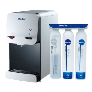 «Taiwan Buder» Elegant Classic Hot & Ambient Water Dispenser with Water Purifier Automatic Dispensing Function for Home Use - Product Image 4