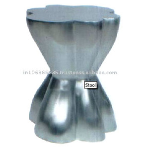 Tabouret de comptoir en métal massif, tabouret de BAR sur socle, meubles latéraux pour canapé - Product Image 6