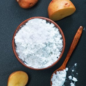 Poudre d'amidon de pomme de terre de qualité alimentaire certifiée ISO 2021, emballage en sac de 50 kg en vrac à prix avantageux - Product Image 1