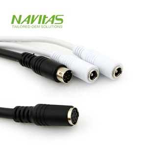 แจ็คไฟฟ้า DC 2.1mm MINI DIN 8 PIN ประกอบสายเคเบิลตามสั่ง MD8P - Product Image 5