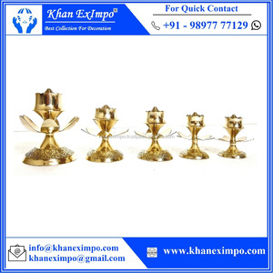 Mini High Quality Manual Polish Arabic Brass Finish <b>Incense</b> <b>Stick</b> Stand Embossed <b>for</b> Lotus Design 3mm Wood Diameter <b>Holder</b> - Product Image 2