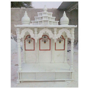 Templo decorativo para el hogar de mármol blanco de alta calidad - Product Image 1