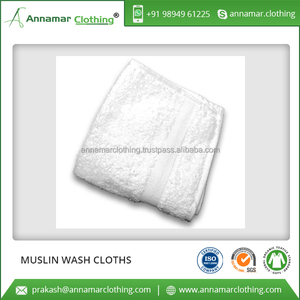 OEM Organic Soft Muslin CPSC Certified <b>Baby</b> <b>Wash</b> <b>Cloths</b> - Product Image 5