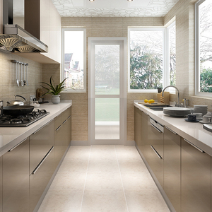 Design Moderni di Mobili da Cucina Modulari con Piano di Lavoro in Marmo Artificiale, Cerniere e Cestelli <span class=keywords><strong>per</strong></span> Piccole <span class=keywords><strong>Cucine</strong></span> - Product Image 2