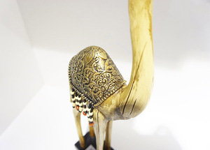 Polyresin ขายส่งสำหรับตกแต่งบ้านเรซิ่นรูปปั้นอูฐ - Product Image 3