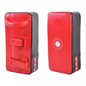 นวมชกมวย MMA ระดับมืออาชีพ ทำจากหนัง แผ่นรองซ้อมชกมวย ป้องกันความร้อน สายรัดข้อมือปรับได้ ปรับแต่งได้ - Product Image 2