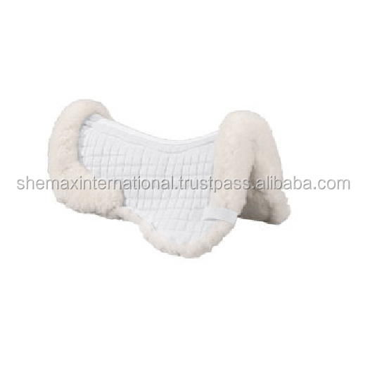 Полуподушечка из овчины Shemax для конного спорта