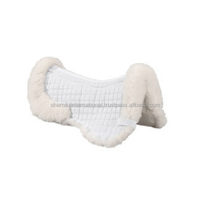 Shemax-Media almohadilla de piel de oveja ecuestre, caballo - Product Image 1