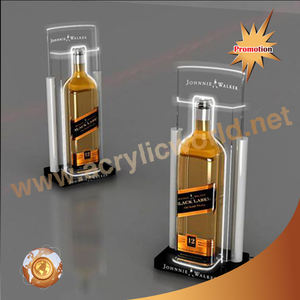 Estuches de vino acrílicos de fábrica/soporte para botella de vino SIGLE/soporte para mostrador de vino - Product Image 5