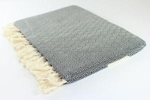 Jetés en coton 100% brodés unis par Vaibhav Overseas pour la literie et la décoration - Product Image 2