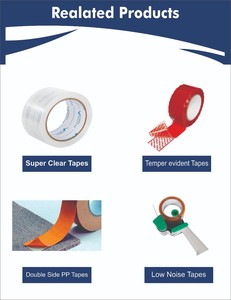 กาวร้อนละลาย Bopp โรงงานขายตรง Bopp เทปบรรจุอินเดียราคาที่ดี Bopp เทปกาวซื้อในราคาขายส่ง - Product Image 4