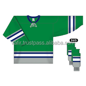 Jersey de Hockey sobre Hielo Sublimado Personalizado, 100% Poliéster, Unisex, Adulto - Product Image 2