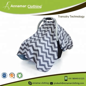 Organic Waterproof Baby Car Seat Canopy Cover - Product Image 2