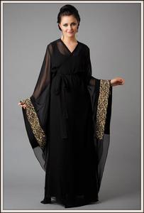 Abaya Jilbabs et Kaftans à manches longues de qualité supérieure style Hijabi - Product Image 2