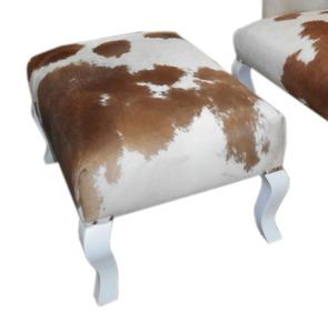 Juego de Sillones de Cuero Vacuno Genuino para Muebles de Sala de Estar. - Product Image 4