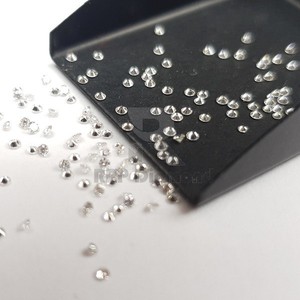 HPHT Lab สร้างเพชรขัดระยะประชิดหลวมสีขาวสังเคราะห์คุณภาพสูงกลมตัดเพชร - Product Image 5