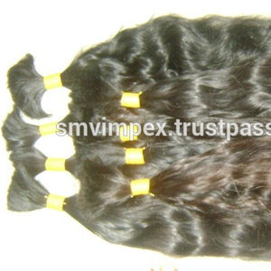 Nueva llegada! 2024 mejor venta de la onda suelta pelo virginal del pelo humano indio, pelo a granel - Product Image 3