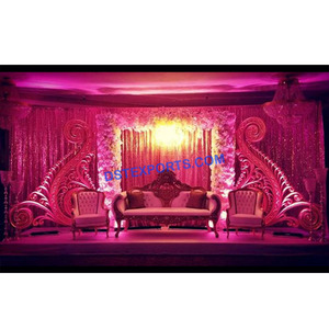 Paisley-Decoración de escenario para bodas, escenario asiático, indio, de último diseño, a la venta - Product Image 1