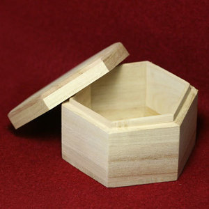 Caja de madera decorativa para boda hermosa caja pequeña de madera decorativa para almacenamiento de joyas para caja de decoración del hogar - Product Image 3