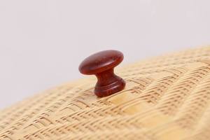 ฝาครอบอาหารไม้ไผ่ทรงโดม สีธรรมชาติ จากเวียดนาม - Product Image 2