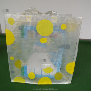 HOAHA mejor calidad PP tejido bolsa de compras Vietnam buena promoción barato, reutilizable - Product Image 2