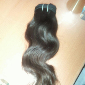 100g 16 pouces # 1b Naturel Noir Vague Profonde Vierge Remy Brésilien et Indien Trame de Cheveux Humains Extensions Aliexpress Cheveux Bruts - Product Image 2