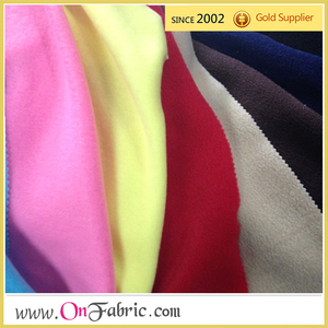 150CM POLY POLAR FLEECE SOLID KNIT <b>FABRICS</b> for BALNKET - Product Image 3