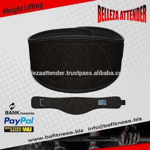 Unisex Neoprene 6\" Power Fitness Back Support Weight Lifting Gym Training <b>Belt</b> for <b>Powerlifting</b> Gym Safety Equipment - Product Image 2