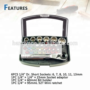 [Handy-Age]-24PCS Portable Bit and Socket <b>Set</b> (HT1800-086) - Product Image 3