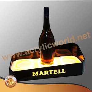 Présentoir à bouteilles de vin ou d'eau, en acrylique, avec led, voyant lumineux, 10 pièces - Product Image 5