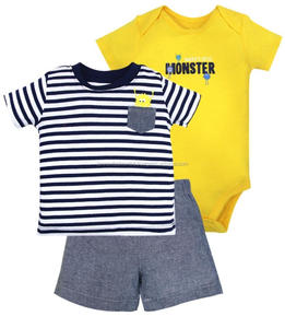 Conjunto de pantalón y Camiseta con estampado AOP personalizado de manga corta de algodón 2024 para niños, lo último en 100% - Product Image 2