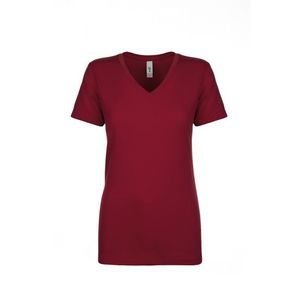 Vêtements de niveau supérieur pour femmes, col en v, idéal en coton peigné et 60% polyester, avec votre logo, nouvelle collection, 40% - Product Image 3
