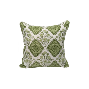 Textile de maison de haute qualité 100% coton multicolore impression personnalisée housse de coussin fournisseur indien - Product Image 1