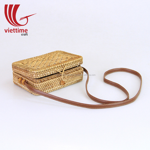 Woven Rattan <b>Beach</b> <b>Bag</b> for <b>Women</b> Made in Vietnam Wholesale - Product Image 5